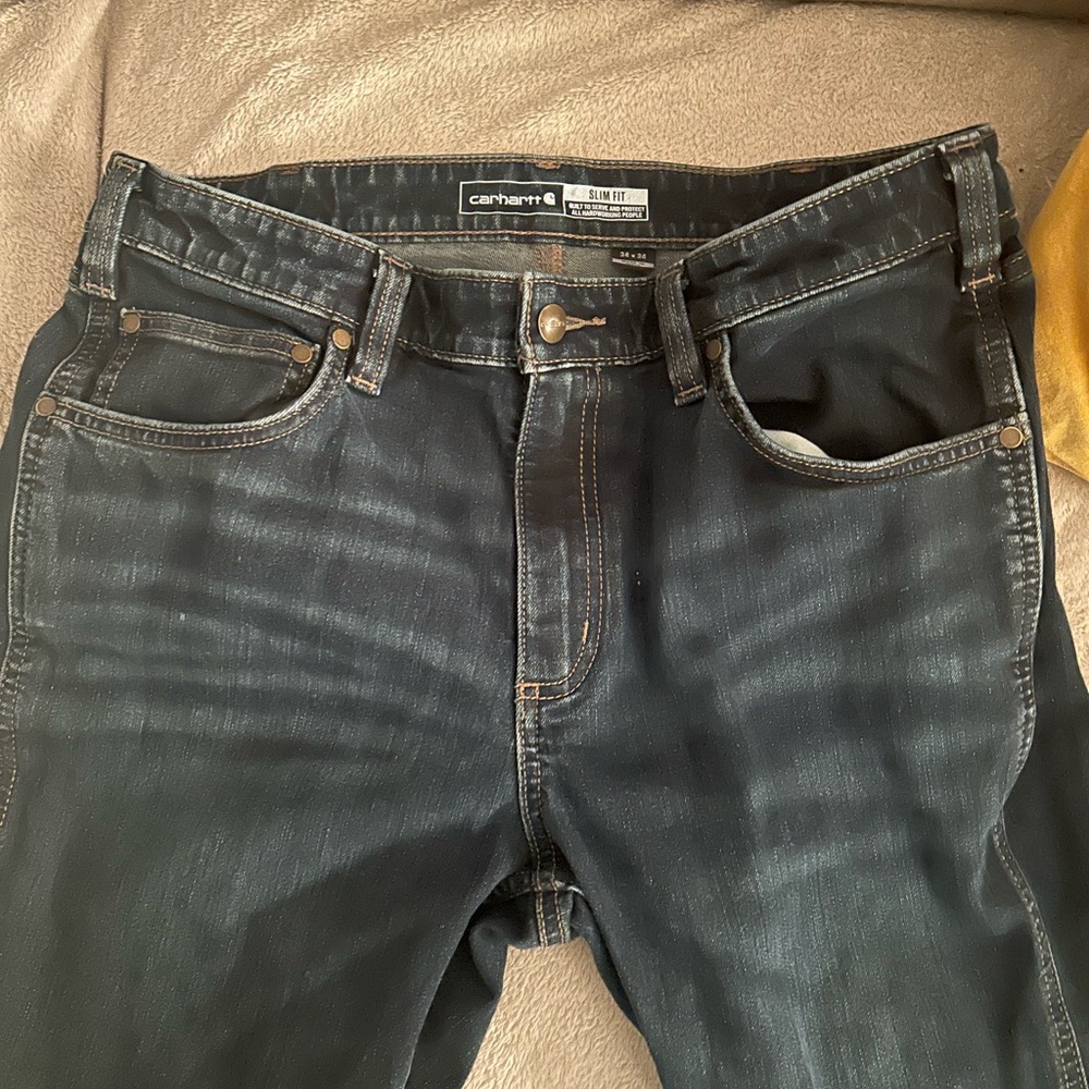 Carhartt Men's Blue Slim Jeans